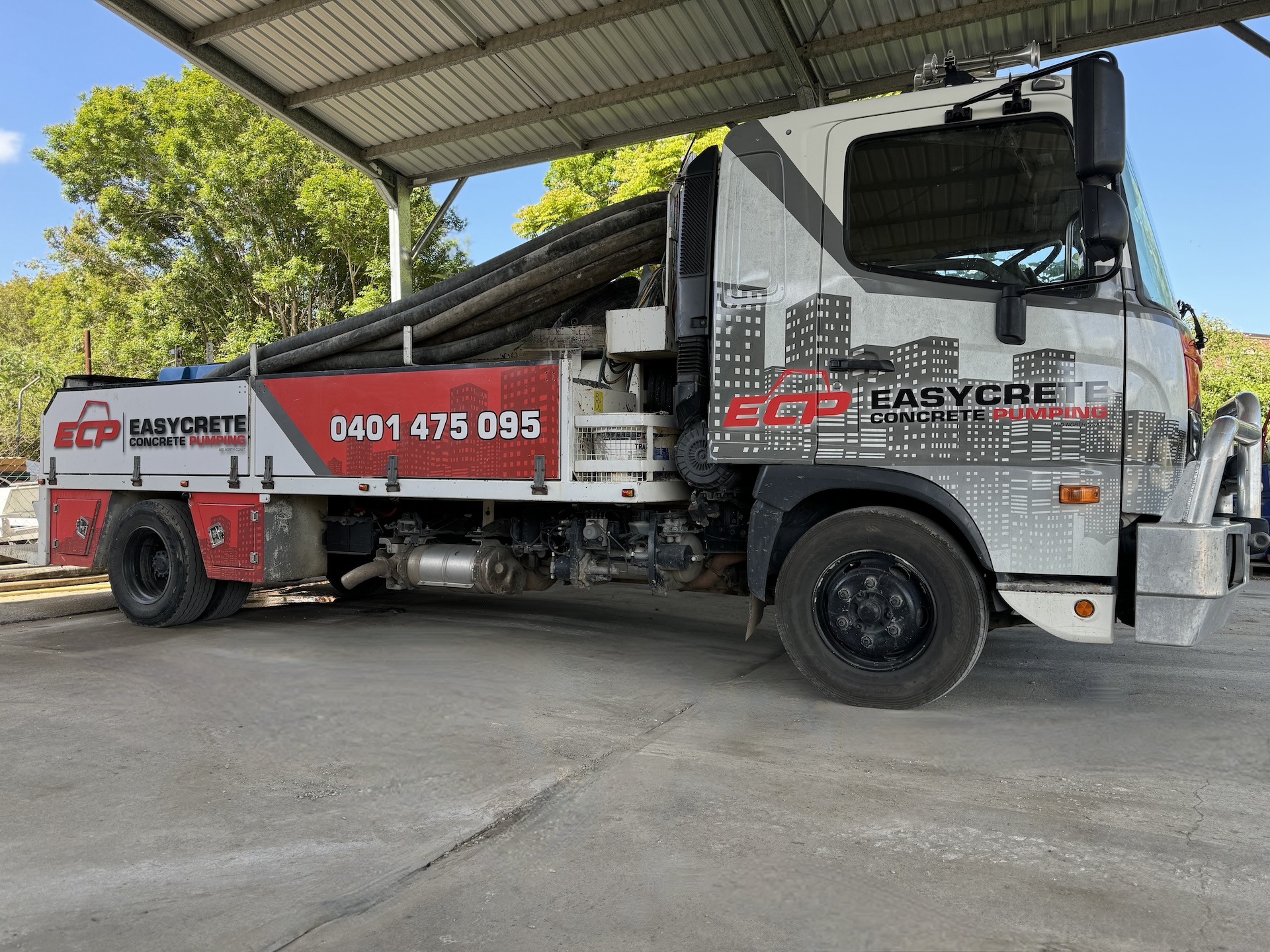Easycrete concrete pumping Mid North Coast
